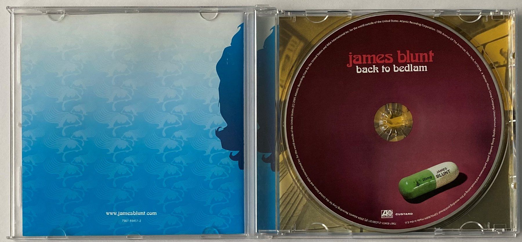 CD: James Blunt, Back to Bedlam – Usato da Flums venduto da Asquillo 2
