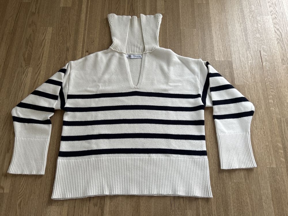 Gestreifter Pullover Zara Damen Pullover Zara Damenpullover