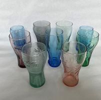 CocaCola Gläser Set 9 Stück wie neu