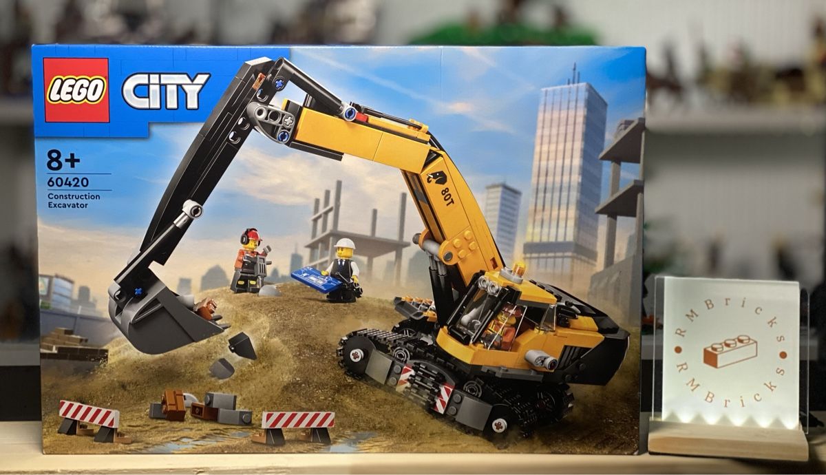 Lego Kit di costruzioni: Lego City Construction Excavator 60420 – Nuovo e nell'imballaggio originale da Appenzell venduto da RMBricks