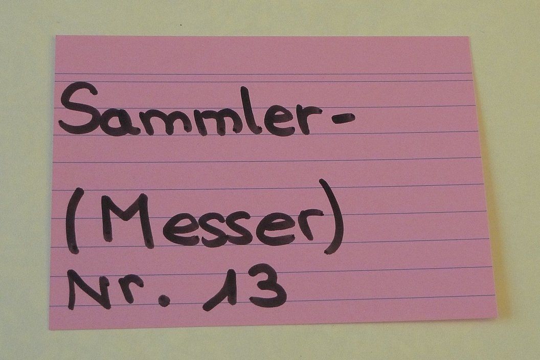 Accessori: Sammler-(Messer) Nr.13 – Usato da Bern venduto da bn1640 4