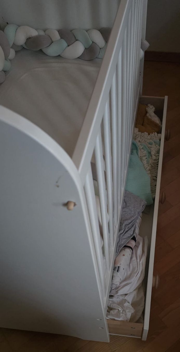 Ikea Lits: Kinder-Gitterbett weiss – D'occasion à dietikon par kar_l26c 2