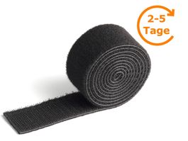 Klett-Kabelbinder, 30 mm x 1 m, schwarz