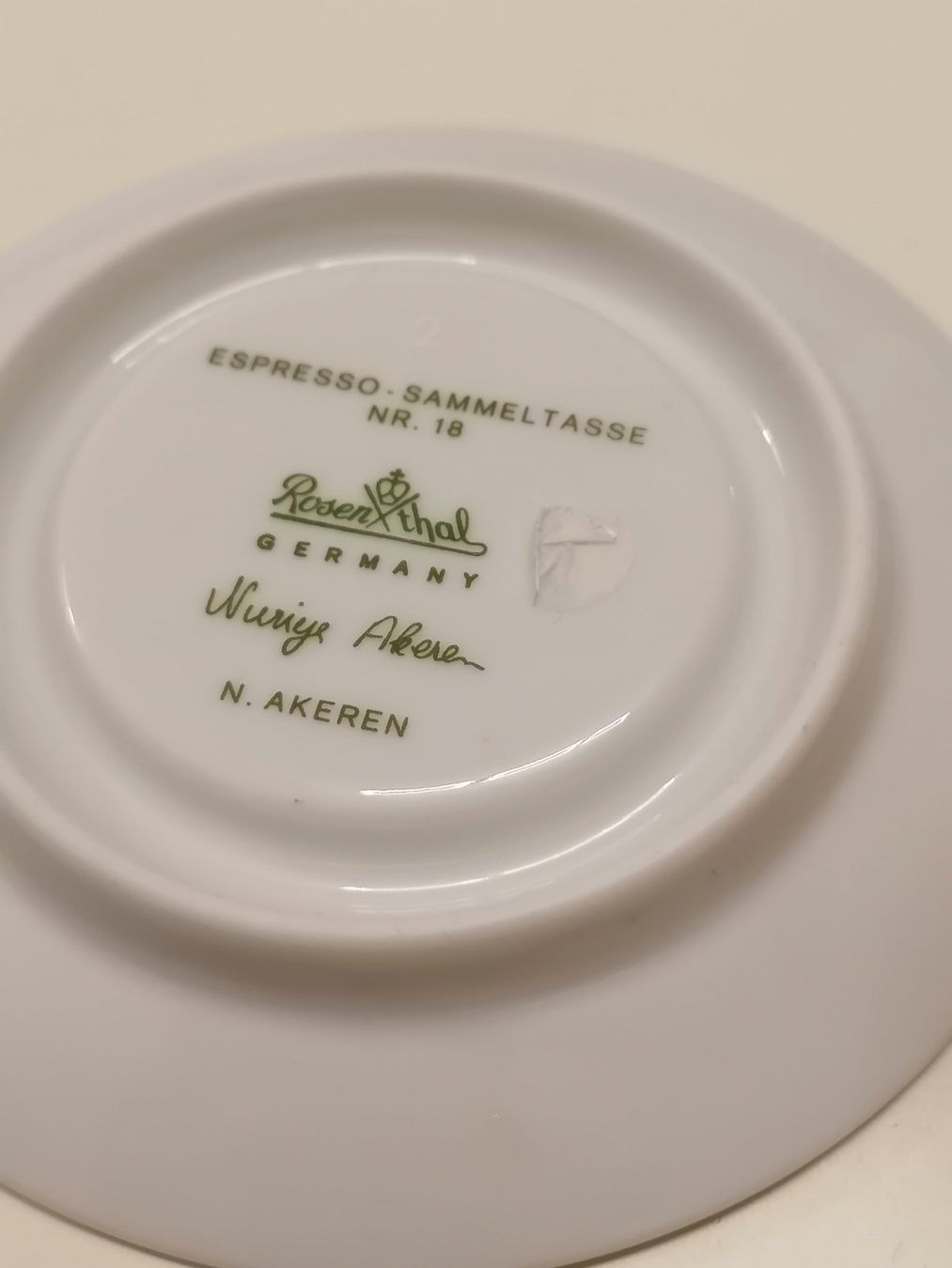 Rosenthal Tassen: Rosenthal Espresso Sammeltasse Nr. 18 – Gebraucht aus Basel von vintagecollector 2