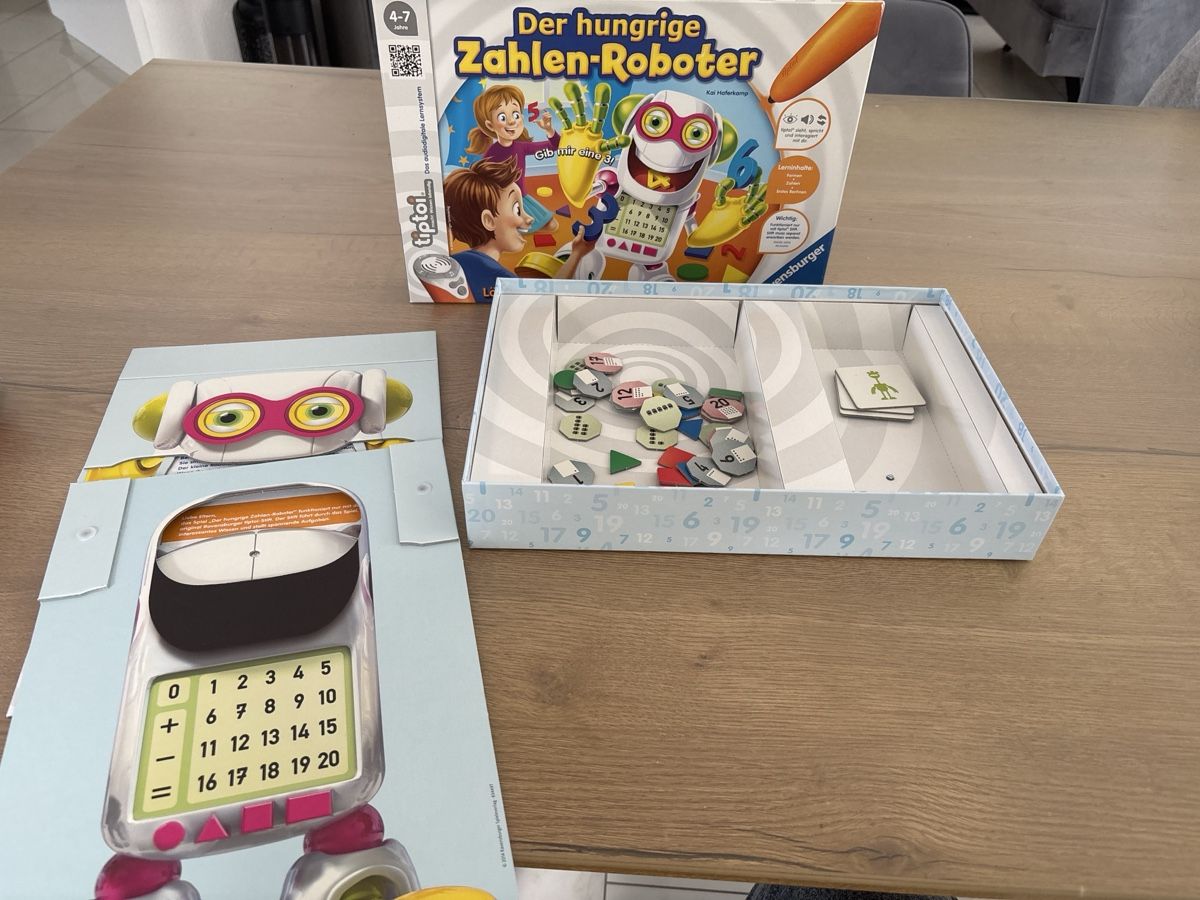 Ravensburger Giochi: Ravensburger tiptoi Der hungrige Zahlen-Roboter – Usato da Niederwil AG venduto da pat_l6fn 2