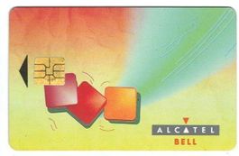 1. Telefon-Chipkarte Belgien, Alcatel