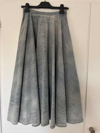 DIOR Denimjupe , feinste Baumwolle Gr. 32