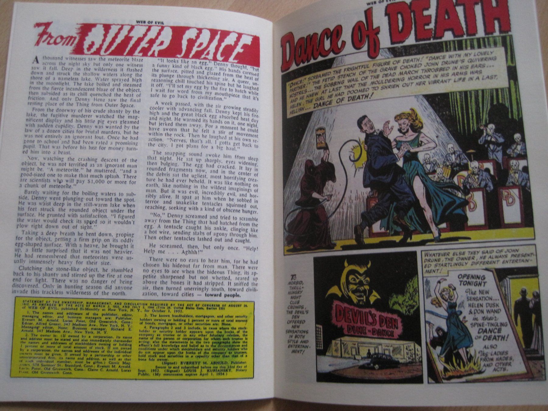 Fumetti: WEB of Evil No 4 Comic Facsimile  TOPP NEU – Nuovo e nell'imballaggio originale da Gossau SG venduto da Noryflory 2