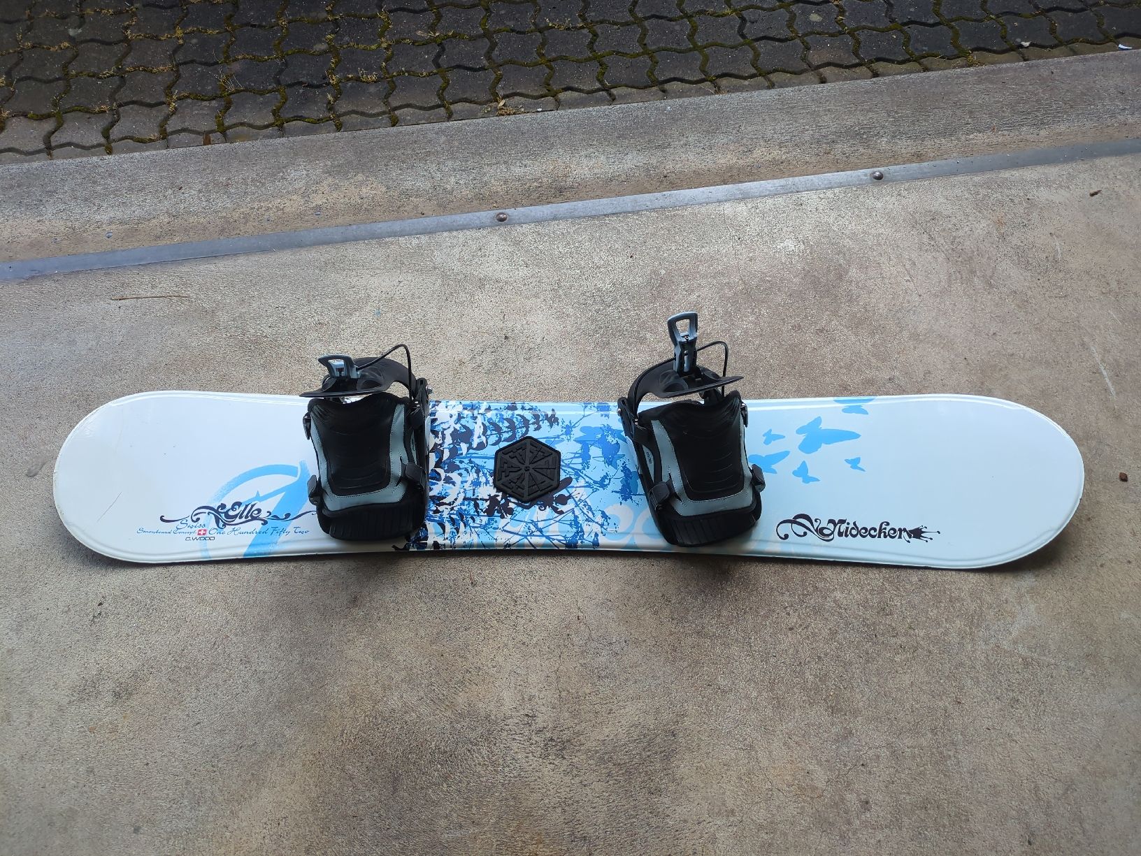 Board: Snowboard Nidecker mit Flow-Bindung – Usato da Niederglatt ZH venduto da ani_7wk9