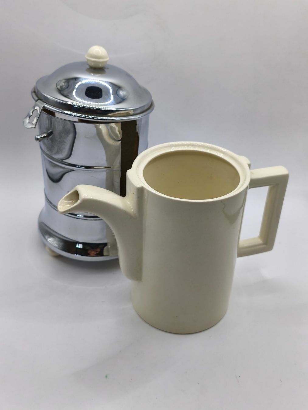 Teiere: Art Déco isolierte Tee- oder Kaffekanne – Nuovo (secondo la descrizione) da Wettingen venduto da DaHa90 7