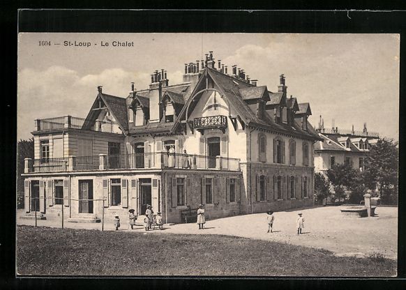 Cartoline postali: AK St-Loup, Le Chalet – Usato da Berlin venduto da bartko-reher