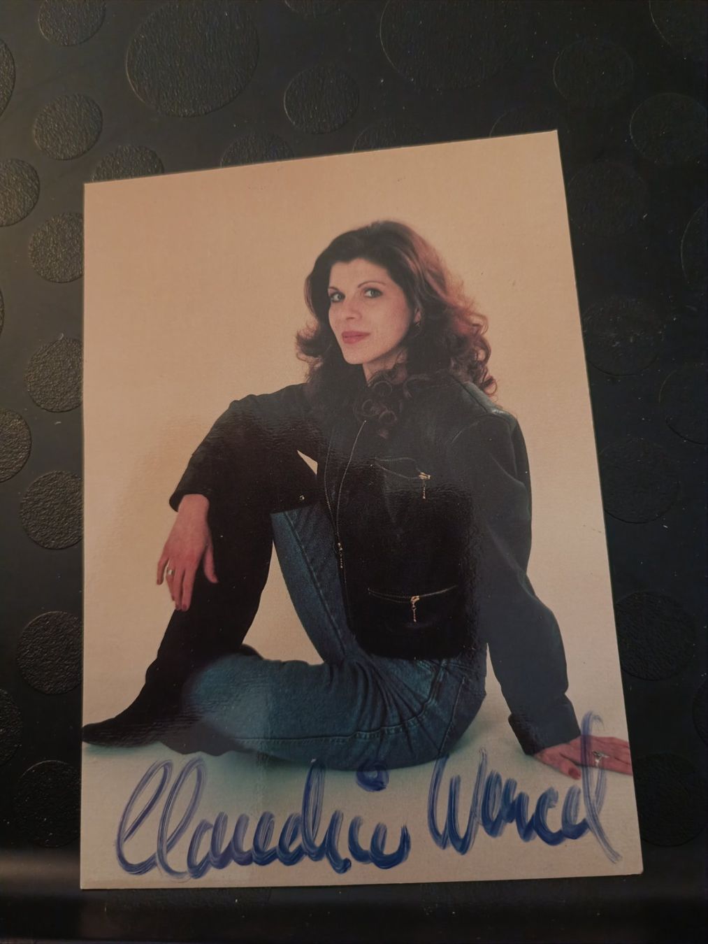 Autografi: Claudia Wenzel - handsigniert – Usato da Menziken venduto da Artographs