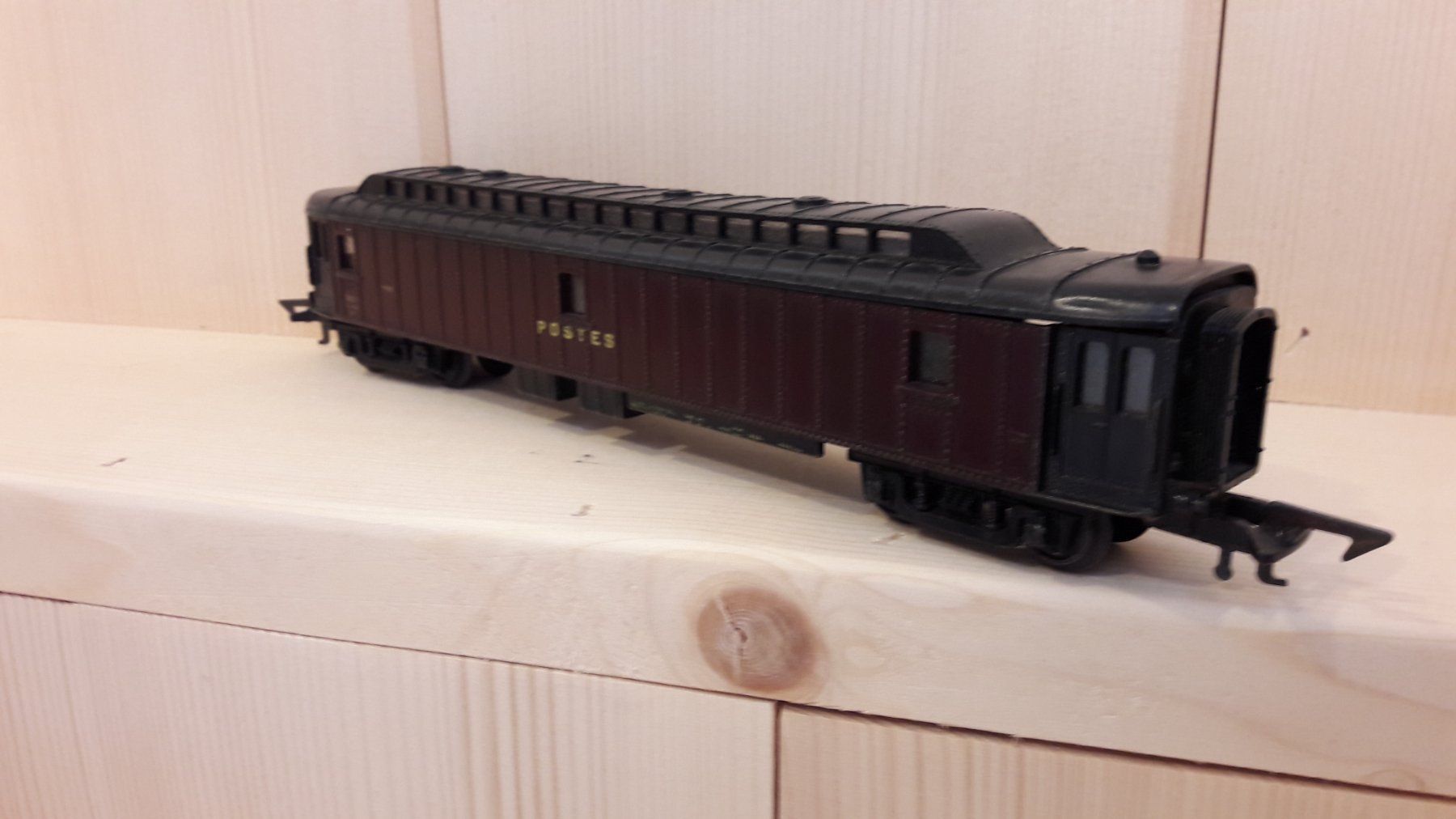 Jouef Modellini di ferrovie: Jouef f.P HO DC : SNCF fourgon "Postes" – Usato da Buttes venduto da Cafe2005 3