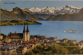 LUZERN  mit Alpen
