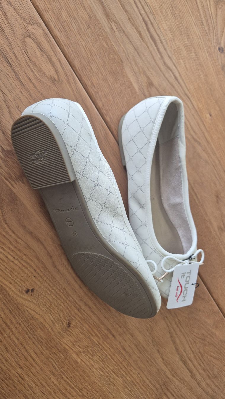 Tamaris Chaussures femmes: Ballerinas Tamaris Creme – Neuf (Voir description) à Meilen par stevy01 1