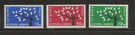 Chypre 1963 Europa **