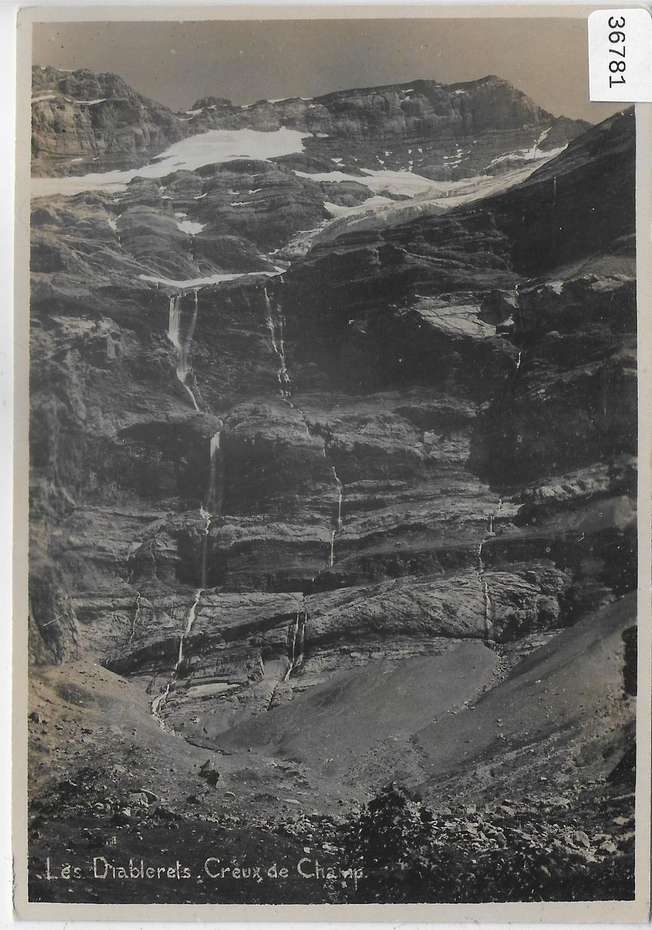 Ansichtskarten: Les Diablerets - Creux de Champ – Gebraucht aus Ettingen von Kartenplanet