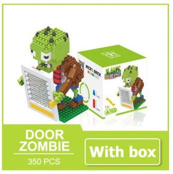 Nanoblock Kit di costruzioni: 7040A Lboyu - Plants Corpse - Door Zombie – Nuovo e nell'imballaggio originale da Hochdorf venduto da ruest-online