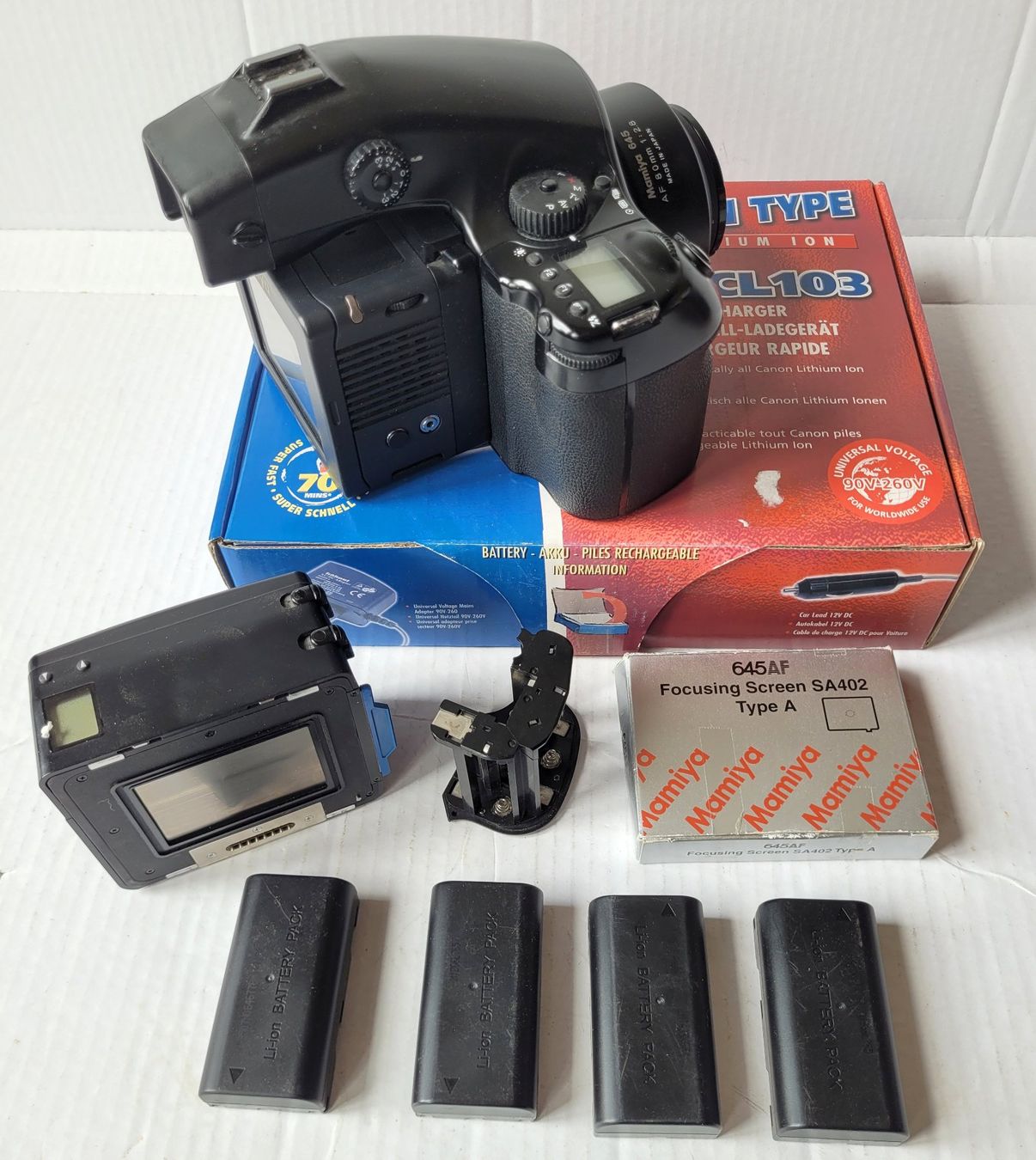 Mamiya Kamera: Kamera Mamiya AFD mit digitaler Rückseite DM22 – Gebraucht aus Nussbaumen TG von Bruno13k