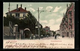 St. Gallen, Spaziergänger in der Rosenb