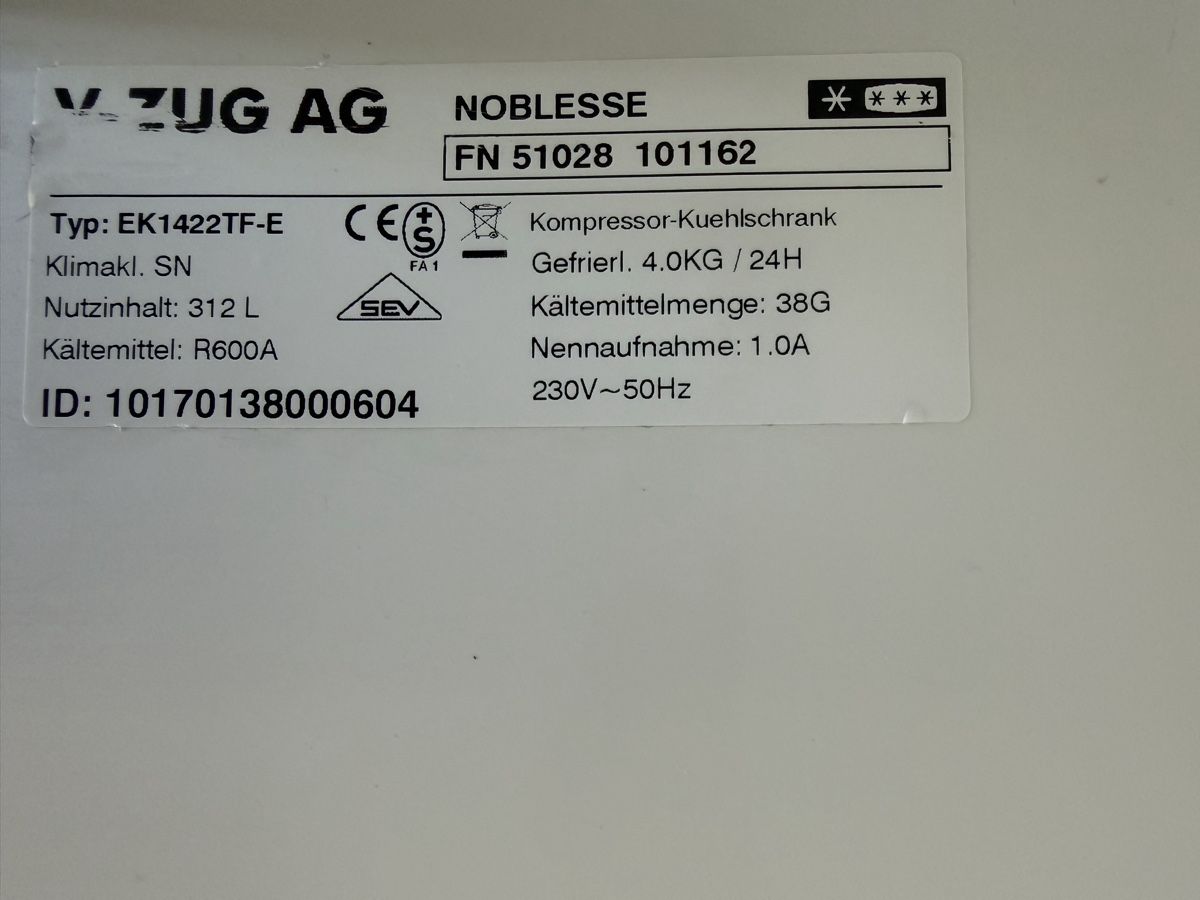 Kühlschrank: Kühlschrank Electrolux – Gebraucht aus Andwil TG von sirknollte 2