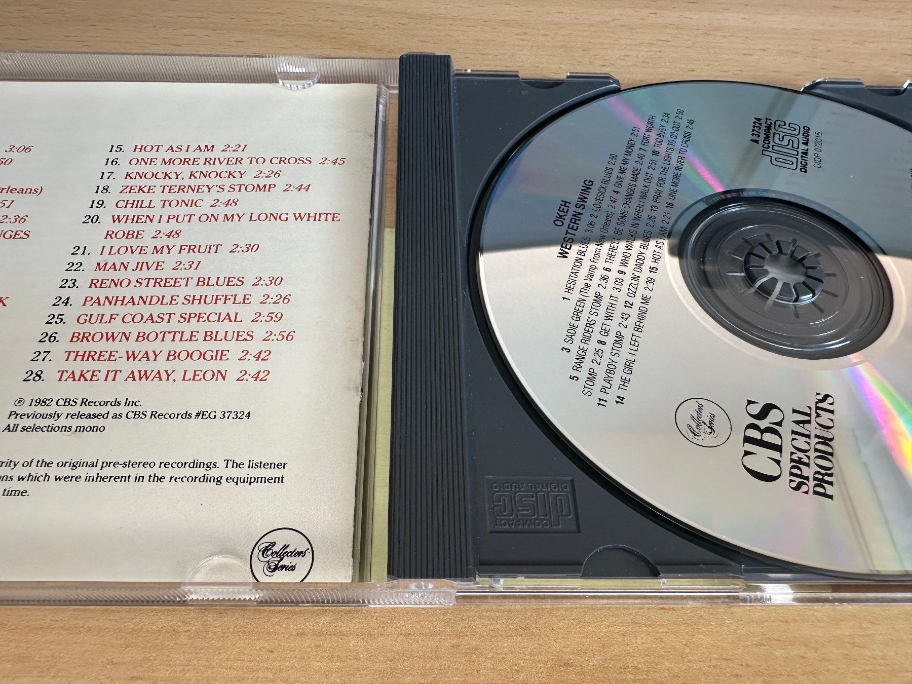 CD: Various – OKeh Western Swing – Usato da Rikon im Tösstal venduto da Alpenmutz 2