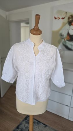 Chemisier broderie anglaise T. DE38 / FR40