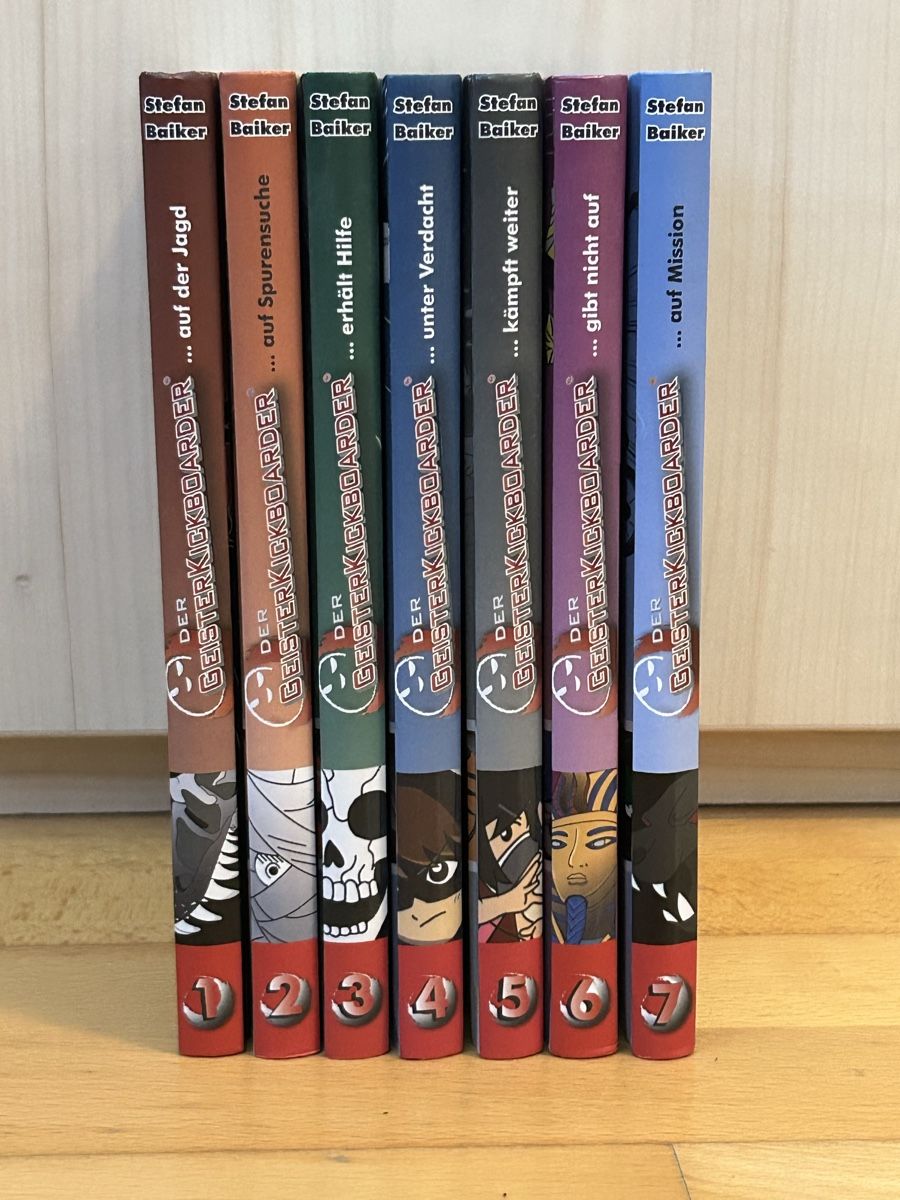 Livres: Der Geisterkickboarder - 7 Bände – D'occasion à Adliswil par Hampa3 1