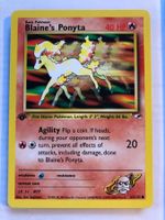 Blaine's Ponyta 1st Gym Heroes - MINT -ab 1.-