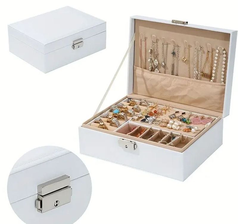 Schmuck Box abschliessbar (weiss) (Neu und originalverpackt) in ...