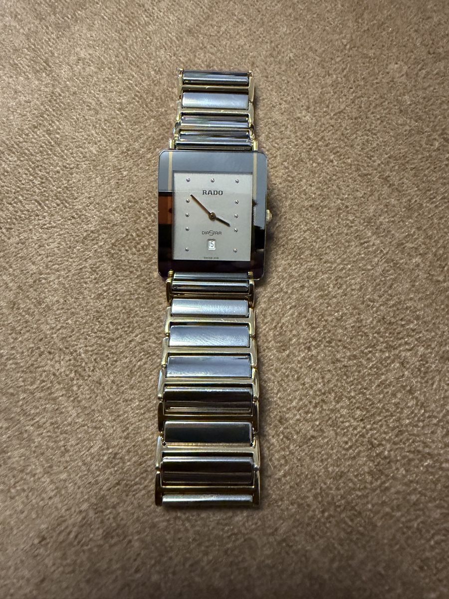 Rado Orologi: Rado Integrale Silber/Gold – Usato da Luzern venduto da Christian-07