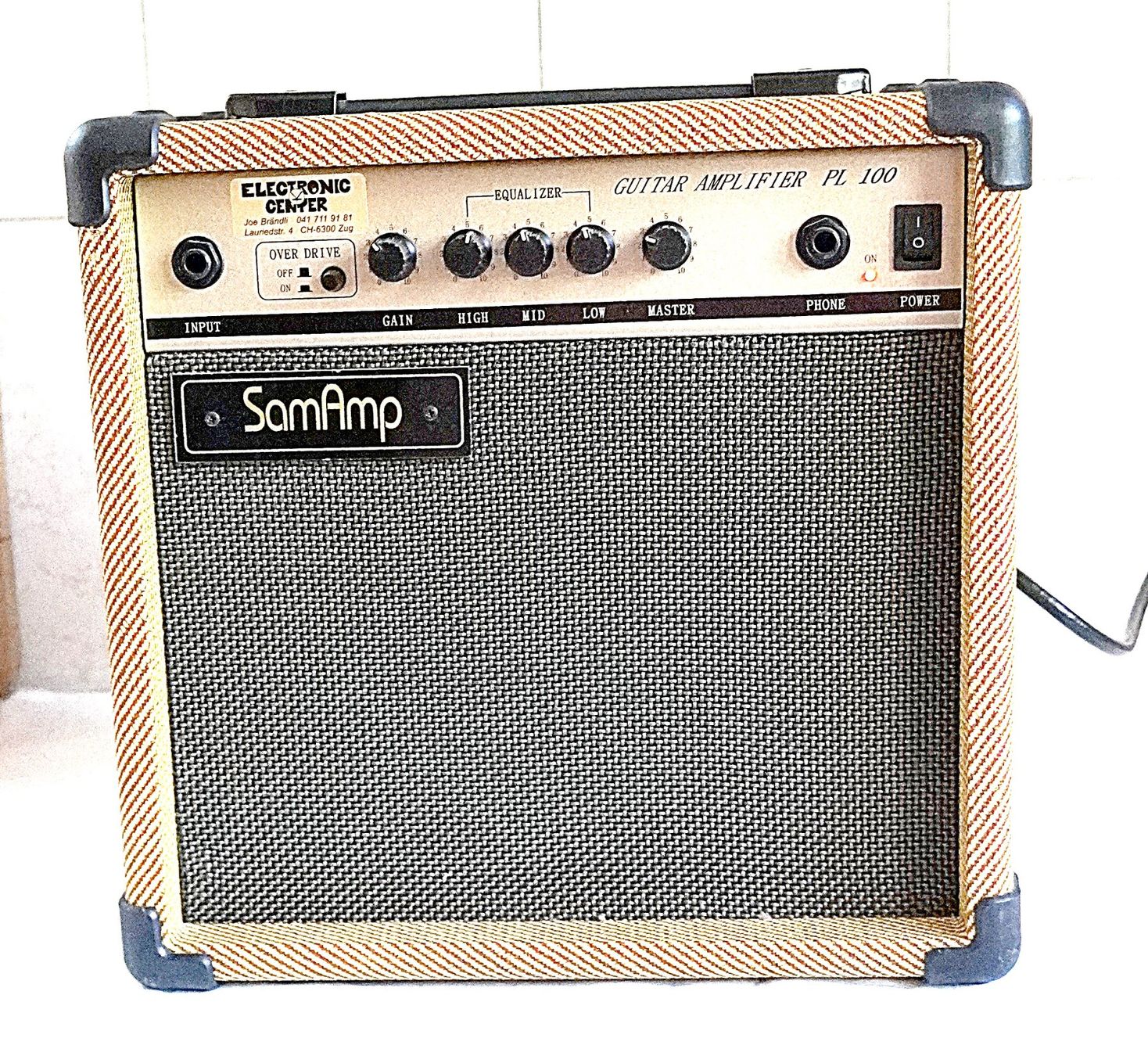 Amplificatori: Gitarrenverstärker SamAmp PL 100 – Usato da Baar venduto da 2cvbaar