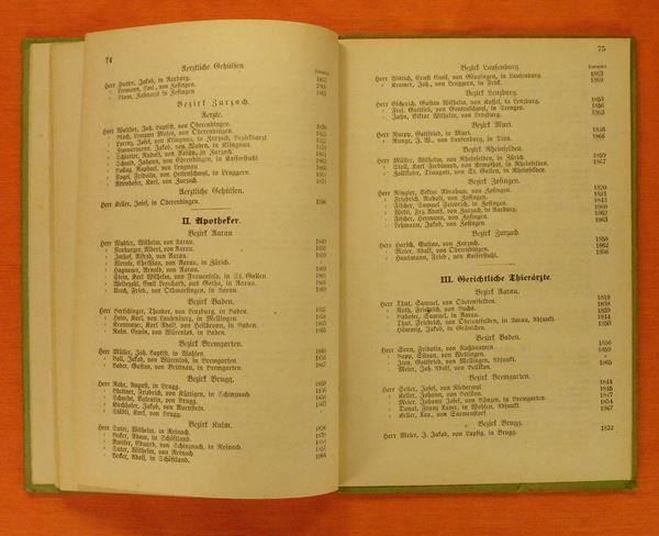 Bücher: STAATS-KALENDER DES STANDES AARGAU 1872 – Gebraucht aus Grüningen von Kartensammler 4