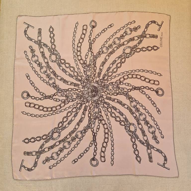 Foulard & Sciarpe: Celine - carré, twill de soie – Usato da Lausanne venduto da fclaus-2009