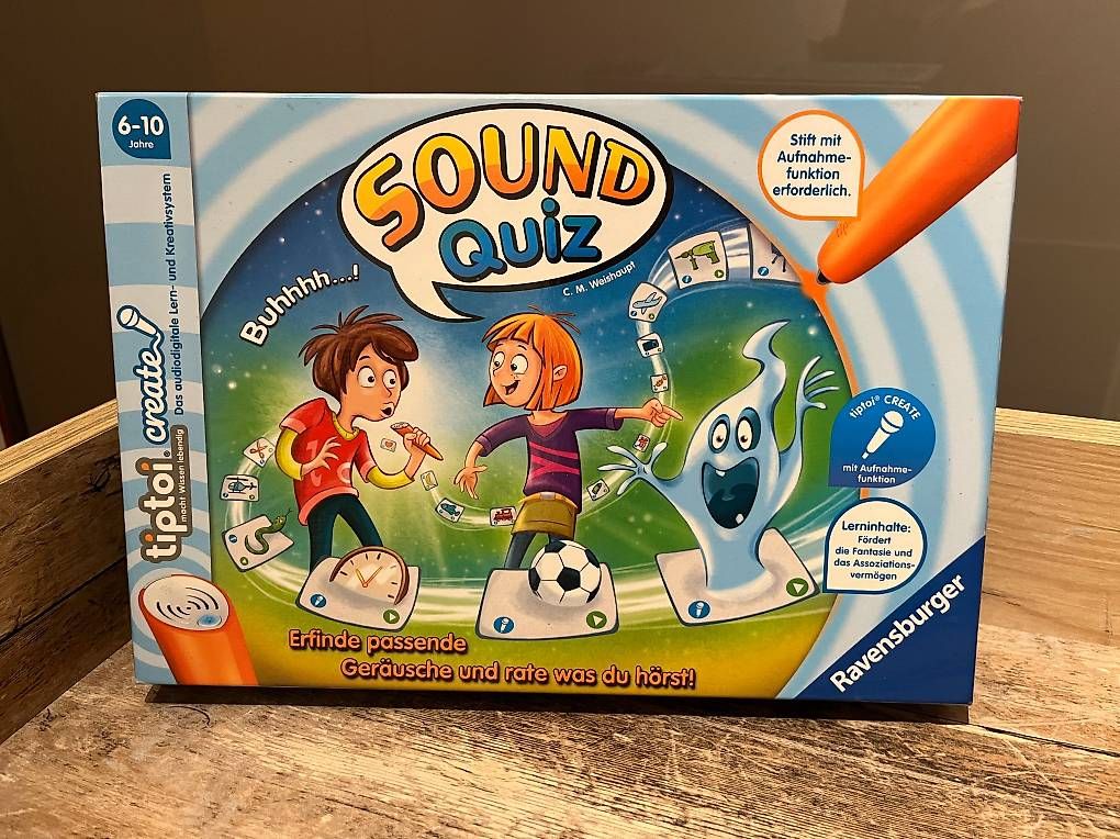 Giochi: Ravensburger tiptoi CREATE Sound-Quiz – Usato da Ruswil venduto da PAAR