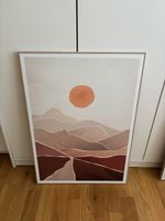 Bilderrahmen 50x70cm naturfarben Holz im guten Zustand