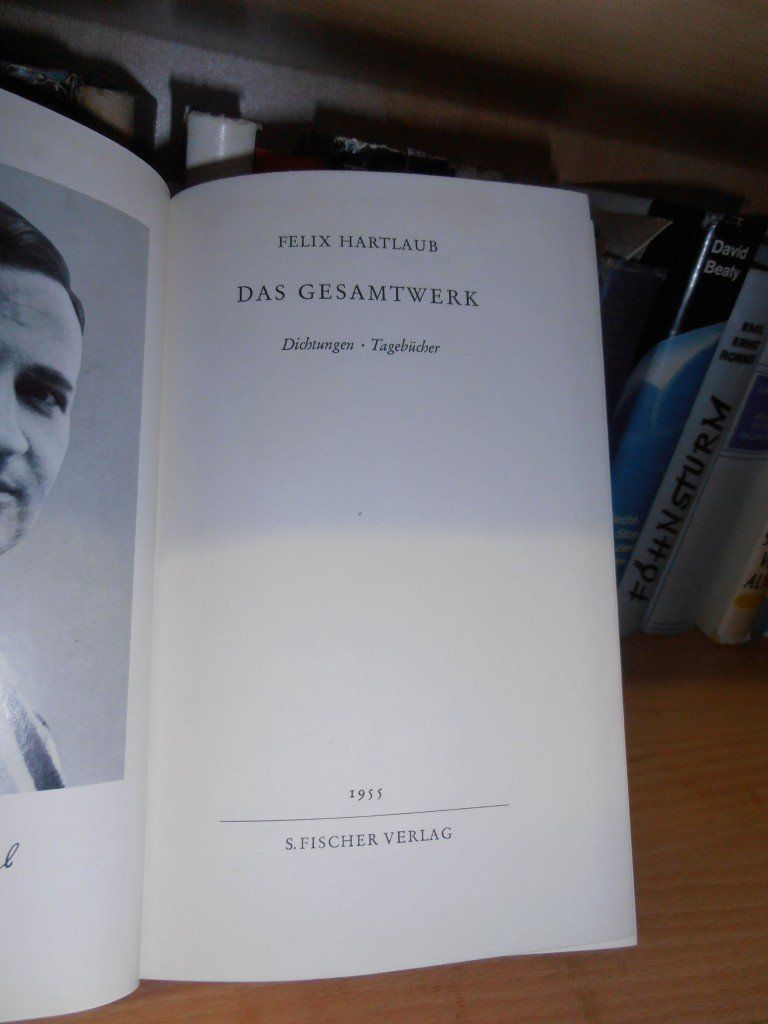 Libri: Felix Hartlaub - Das Gesamtwerk – Usato da Zürich venduto da rudirentier 1
