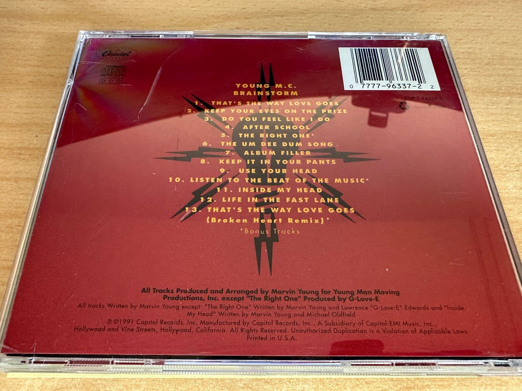 CD: I9 Young MC – Brainstorm – Usato da Rikon im Tösstal venduto da Alpenmutz 1