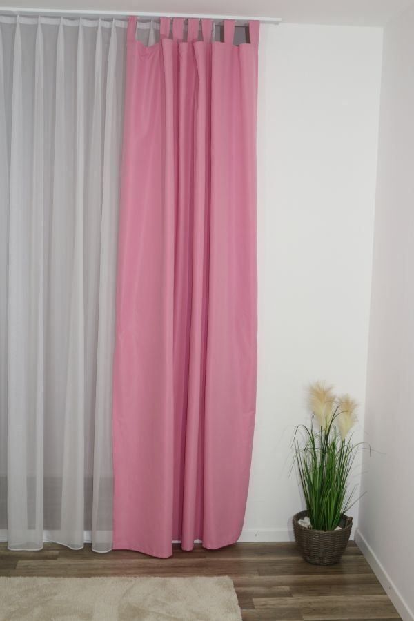 Rideaux: VORHANG BLICKDICHT ROSA – Neuf avec emballage d'origine à SIEBNEN par fiuman1