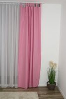 VORHANG BLICKDICHT ROSA