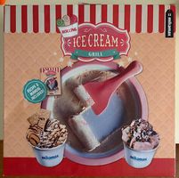 Ice Cream Grill/ Rolled Ice Cream