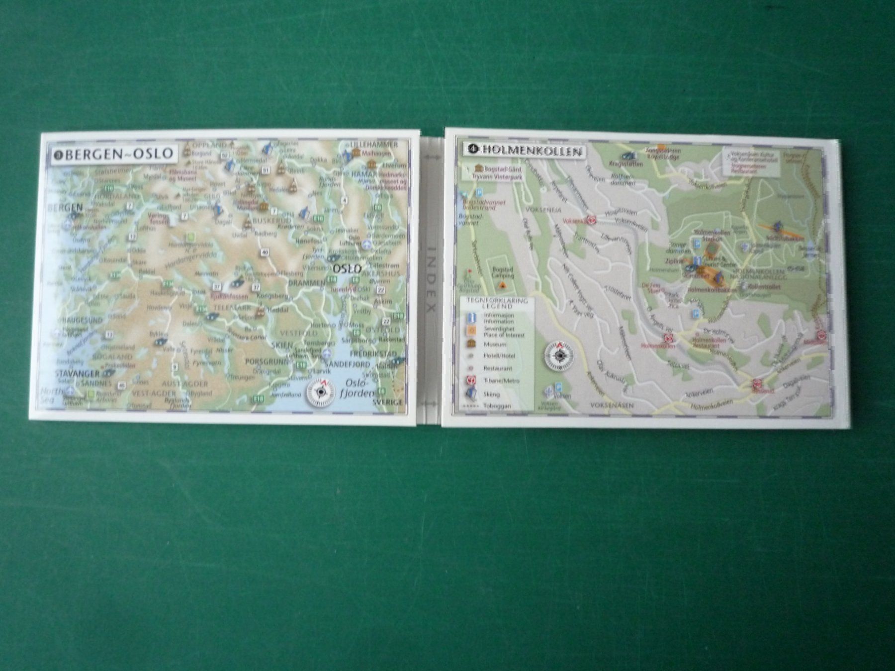 Landkarten & Atlanten: Oslo / Popoutmap / 5 maps – Neu (gemäss Beschreibung) aus Rafz von Sonnenblume305 1