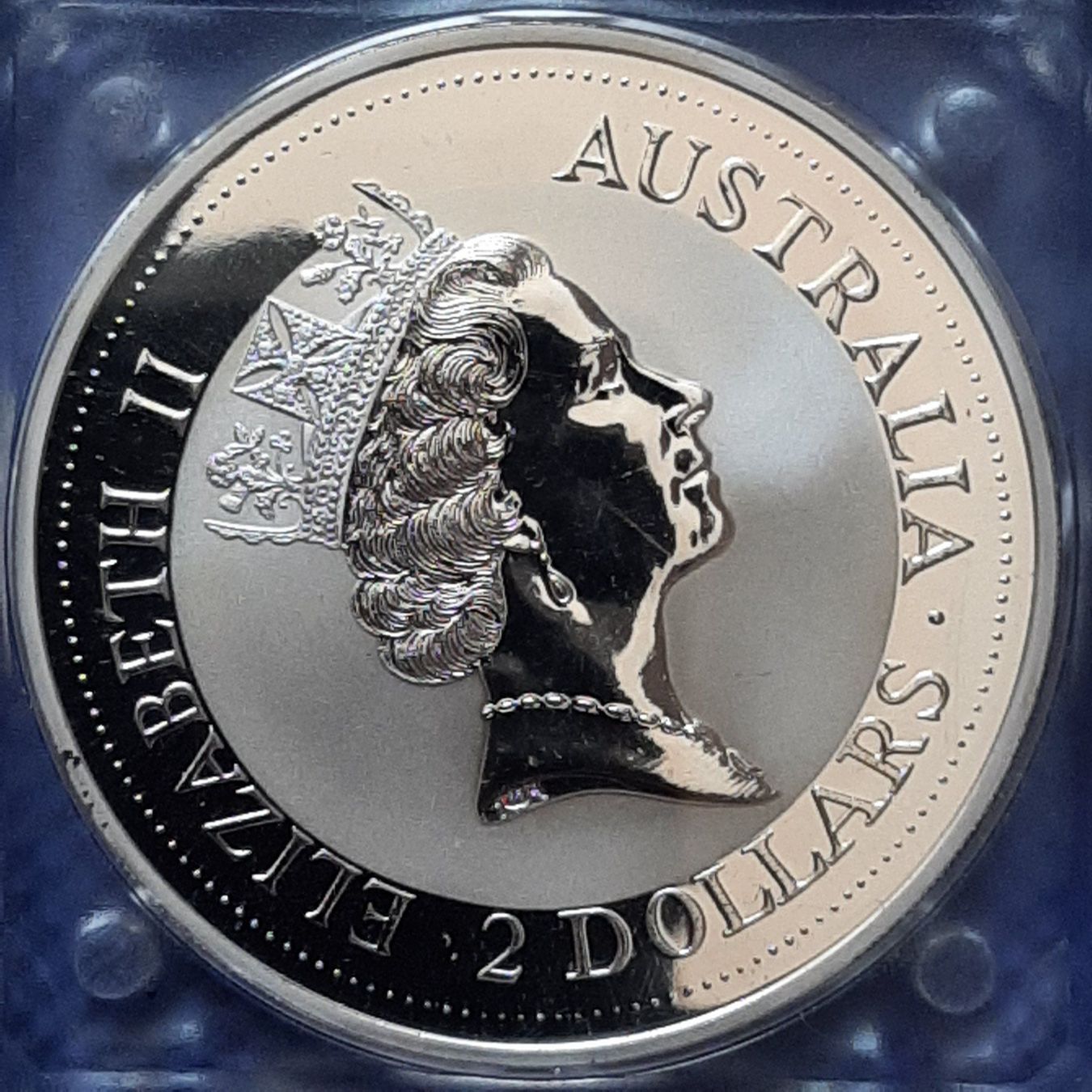 Tutti le monete: 2 oz 999 Silver Kookaburra 1992 – Nuovo e nell'imballaggio originale da Carouge GE venduto da cecob0909 3