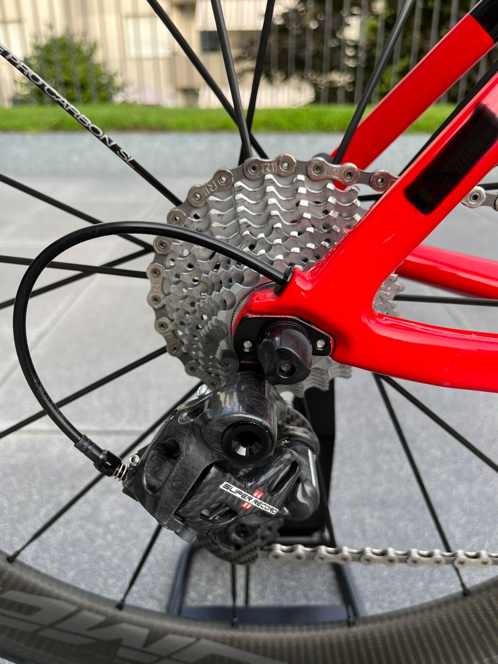 Biciclette: Ridley Noah mit Campagnolo SuperRecord und Mavic Comete – Usato da Luzern venduto da Mihnea_D 2