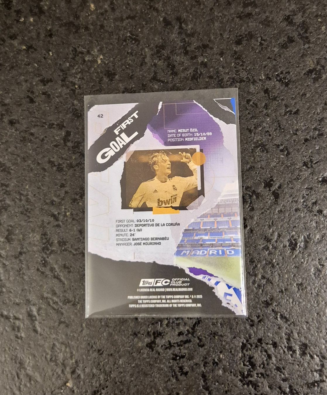 Topps Sammelbilder & Trading cards: Mesut Özil - Real Madrid - Topps – Neu (gemäss Beschreibung) aus Burg AG von Danoe 1