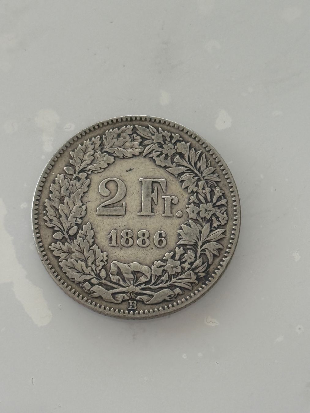 Toutes les monnaies: 2 Franken 1886  Rar – D'occasion à Wallisellen par SWISS_SILVER1 1