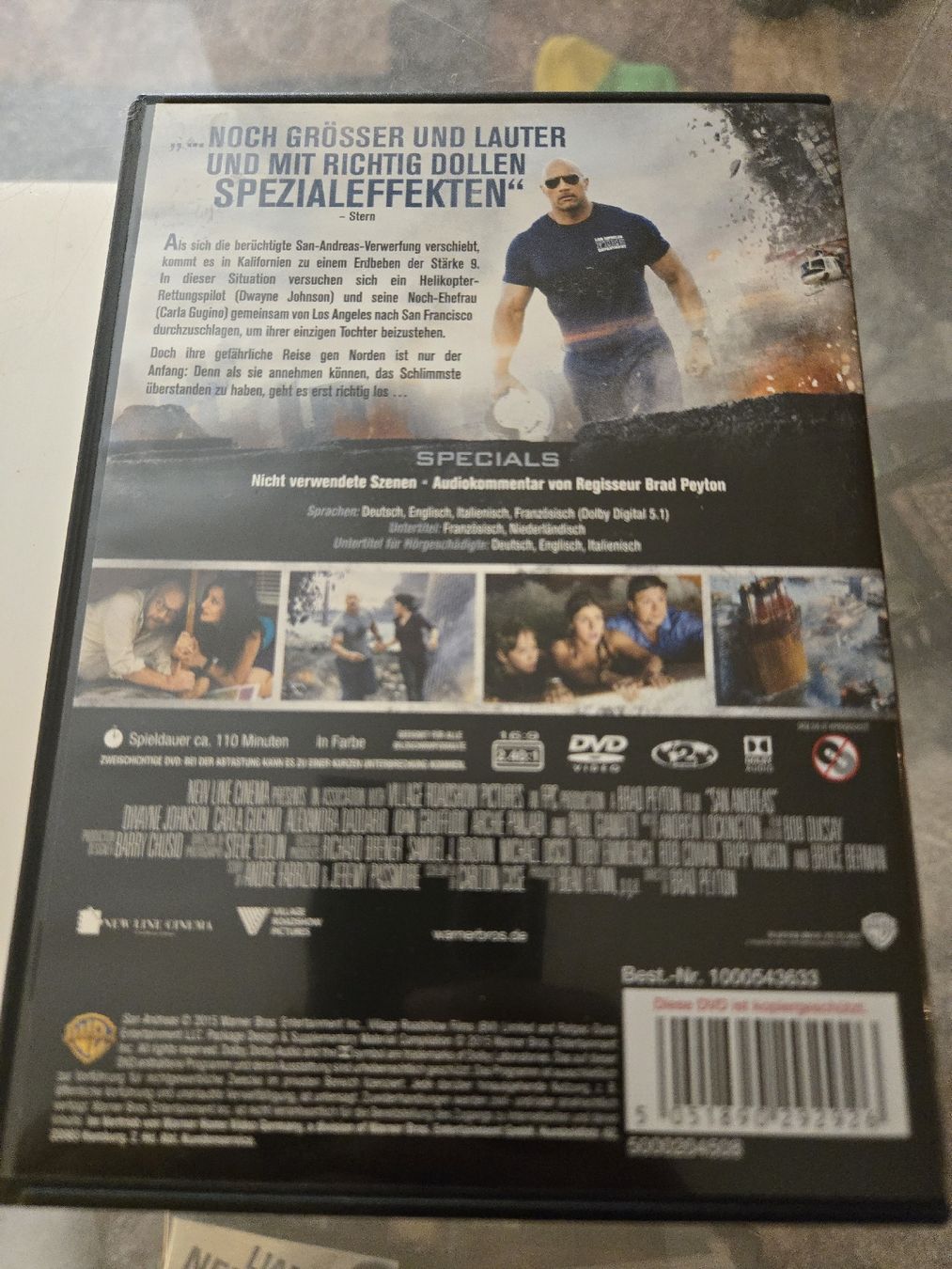 Tutti i DVDs: San Andreas DVD – Usato da Bussigny venduto da Kfdlt 1