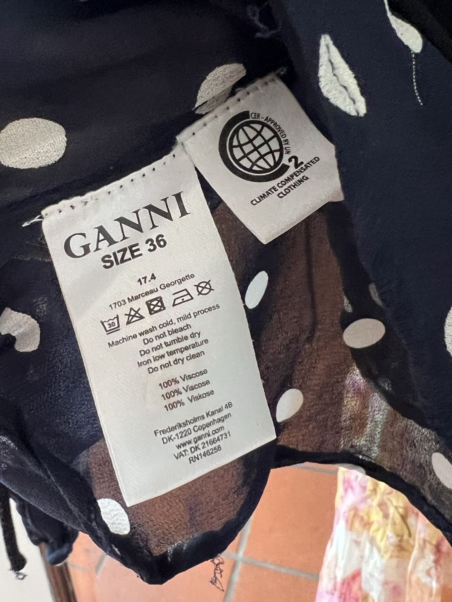 Ganni Camicette: Bezauberndes Bluse von Ganni 36 – Usato da Zürich venduto da panka01 5