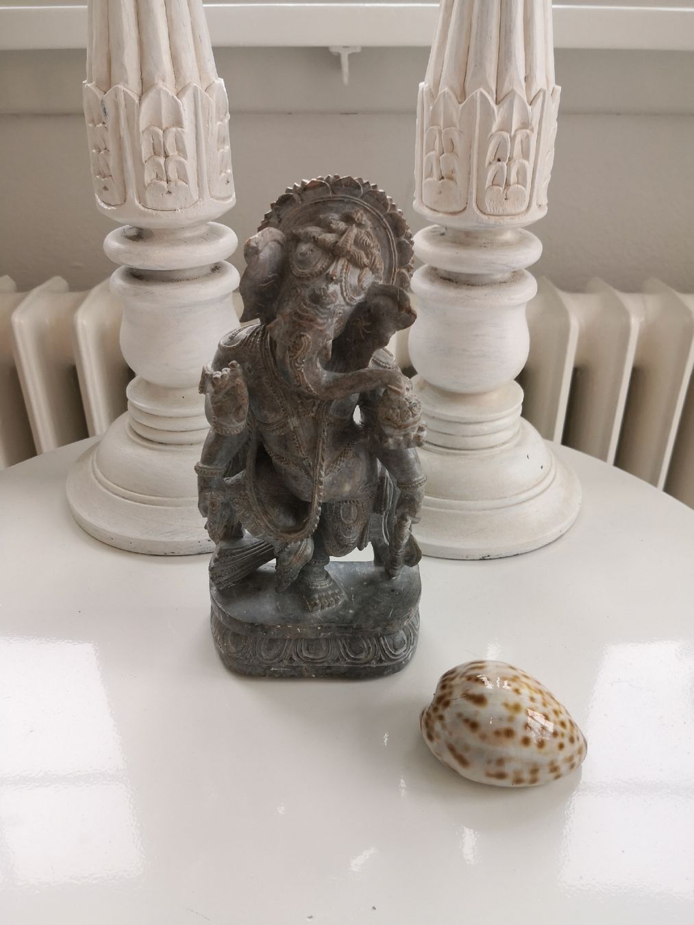 Sculture & Statue: 🤩HANDGEMEISELTE GANESHA STATUE SPECKSTEIN EINZELSTÜCK INDIA – Nuovo (secondo la descrizione) da Olten venduto da Naja-Twins-Twins 7