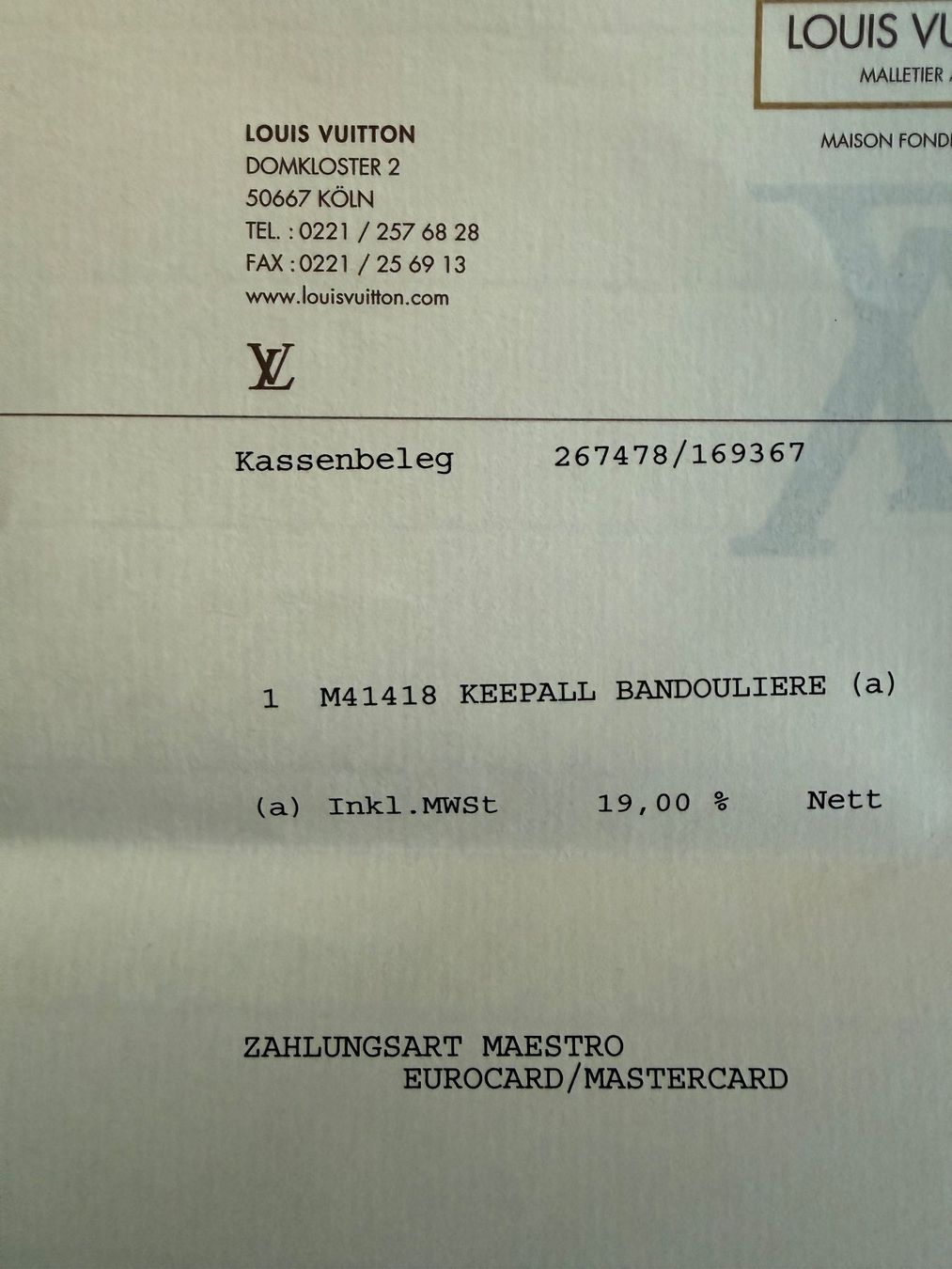 Louis Vuitton Borse: Louis Vuitton Keepall Reisetasche 45cm – Usato da Horgen venduto da tsp_qr5b 5